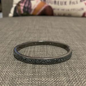 Bendel Rocks Skinny Bangle in Dark Tone